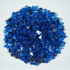 Piedra Saphire Blue Fireglass Pebbles