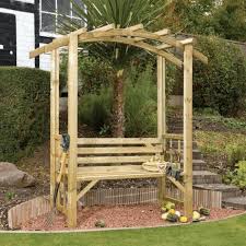 Grange Romana Arbour Treated Timber