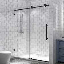 Sliding Frameless Tub Door