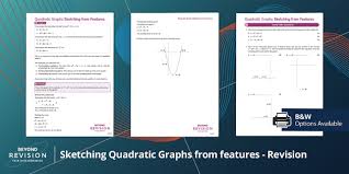Sketching Quadratic Graphs From
