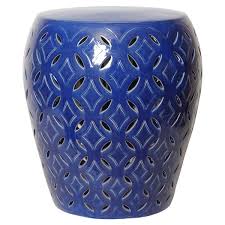 Emissary Lattice Blue Ceramic 22 In