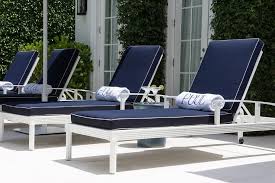 Pool Chaise Lounge White Patio Furniture