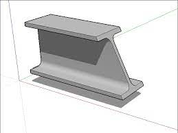 steel beam stretch sketchup
