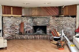 How I Refaced My 1970 S Brick Fireplace