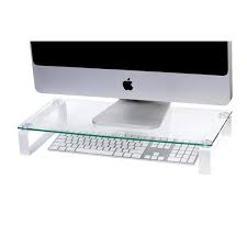 Esselte 30051 Monitor Stand Glass Top