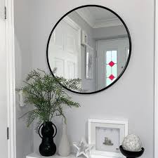 Black Bathroom Vanity Mirror
