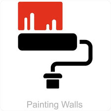 Wall Painting Icon Vector Art Icons