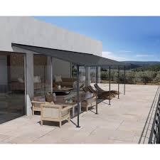 Gray Aluminum Patio Cover