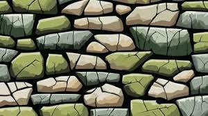 Stone Wall Vector Art Icons And