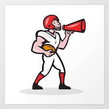 American Football Quarterback Bullhorn