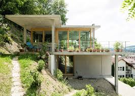 Gian Salis House On A Slope Terraces