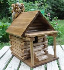 Make A Log Cabin Birdhouse And Attract