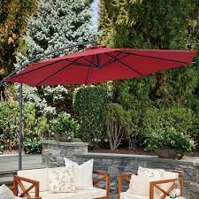 Offset Outdoor Tilt Patio Umbrella
