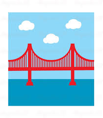 Golden Gate Bridge Svg Dxf Bridge