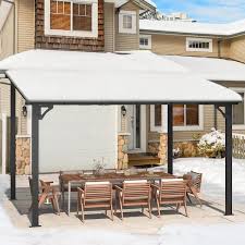 Aluminum Patio Cover 16303bk Hd01