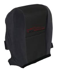 Black Cloth Seat Cover For Chevy