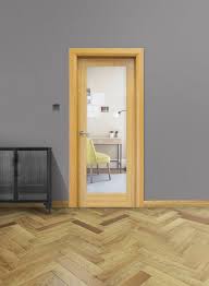Oak Glazed Internal Door