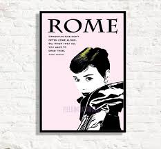 Audrey Hepburn Poster Celebrity