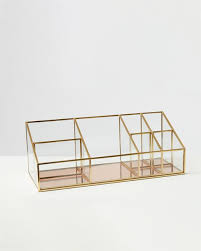 Glass Beauty Storage Organiser