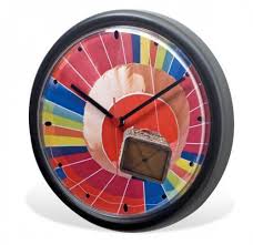 Icon Wall Clock Full Colour Print