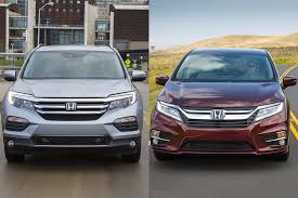 2018 Honda Pilot Vs 2018 Honda Odyssey