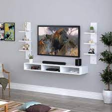 Engineered Wood Tv Wall Mount Stand