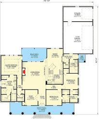 3 Bed French Acadian House Plan