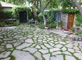 Stone Backyard Patio Stones