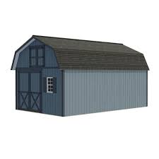 Best Barns Millcreek 12 X 20 Wood Shed Kit