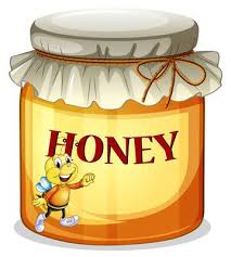 Honey Jar Vector Art Icons And