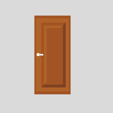 Door Vector Icon Door Design With Wood