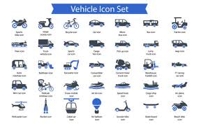 Vehicle Icon Set Graphic By Icon