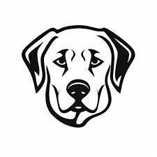 Premium Ai Image Dog Icon Line Art
