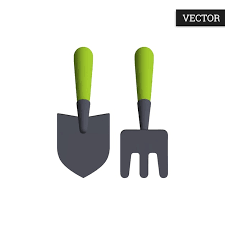 Vector Gardening Tools 3d Icon