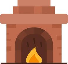 Fireplace Clipart Vector Images