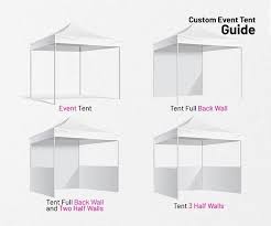 Custom Event Tent 10x10 Branded Canopy