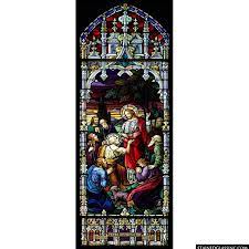 Religious Stained Glass Window