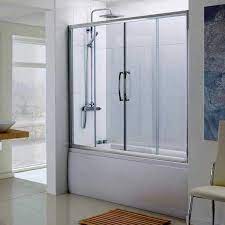 Double Slider Door Bath Screen