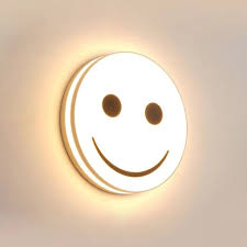 Smile Emoji Led Flushmount Lamp