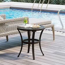 Metal Bistro Side Tables