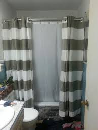 Bathroom Makeover Double Rod