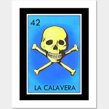 Loteria La Calavera Mexican Icon