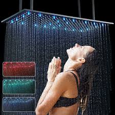 16x32inch Led Rainfall Shower Head