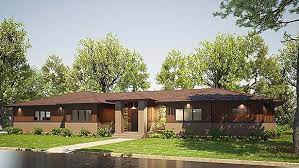 Plan 82604 Prairie Style With 3 Bed