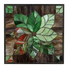 Outdoor Essentials Leaf Stepping Stone 12 In X 12 In