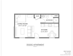 Studio Apartment Floor Plans