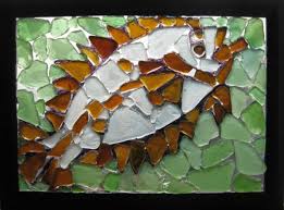 Beach Find Mosaics From Sea Glass