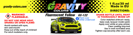 Fluorescent Yellow Gravity Colors