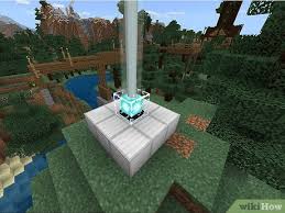 how to make a beacon in minecraft with