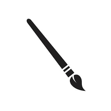 Paint Brush Icon Vector Art Icons And